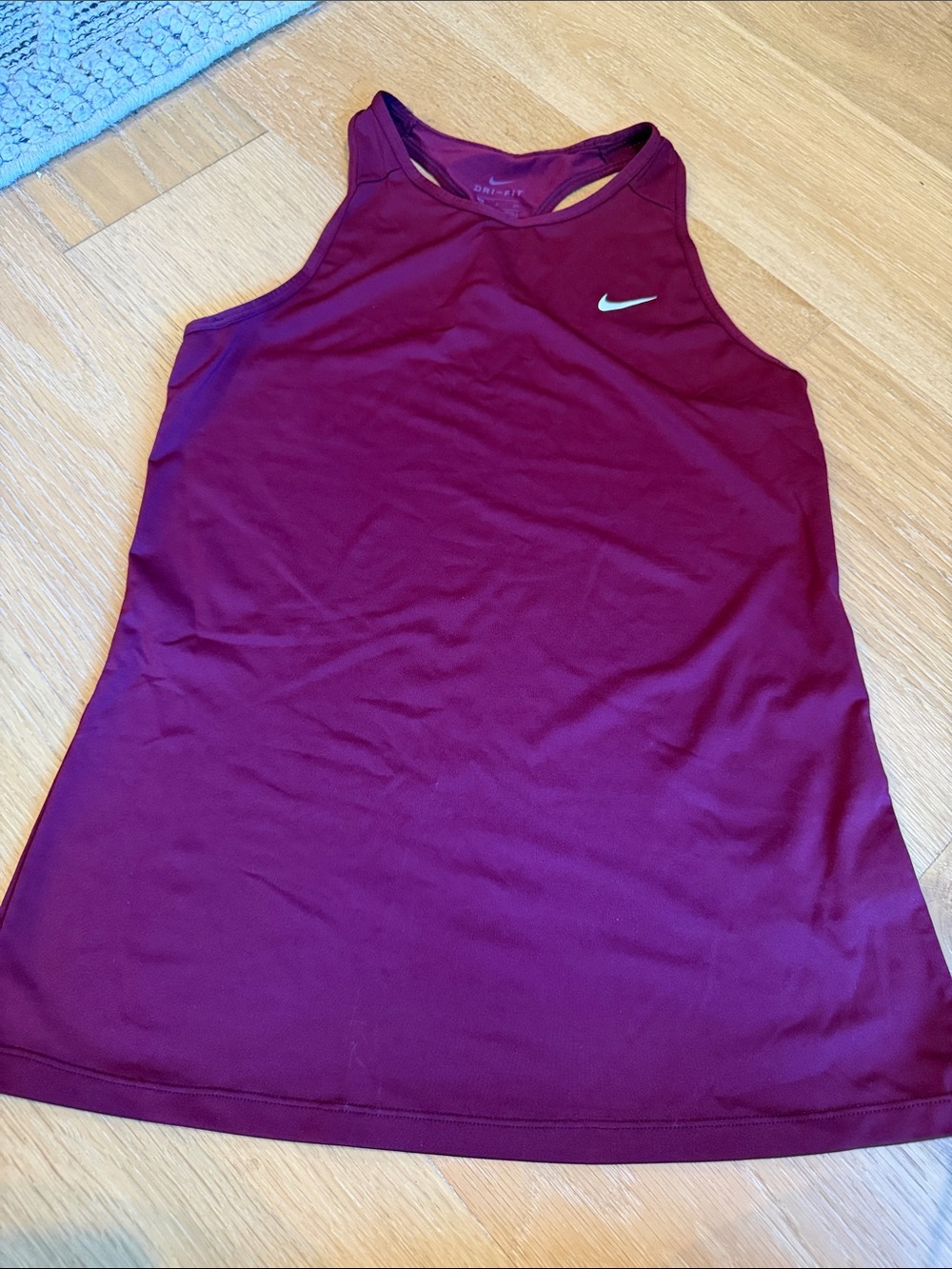 Nike Women’s Burgundy Performance Racerback Tank